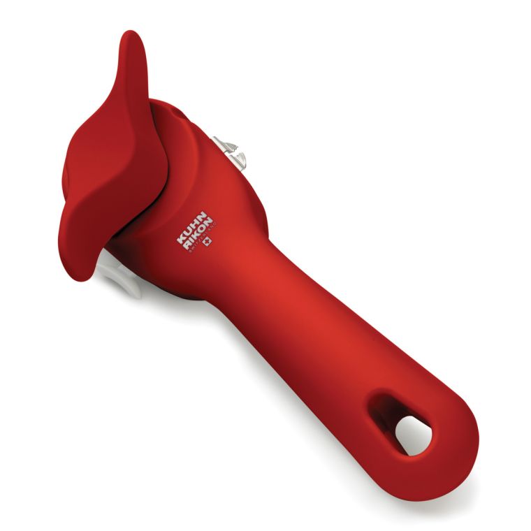 Kuhn Rikon 5-N-1 Auto Safety Can Jar & Bottle Opener Multi-Task Tool Red