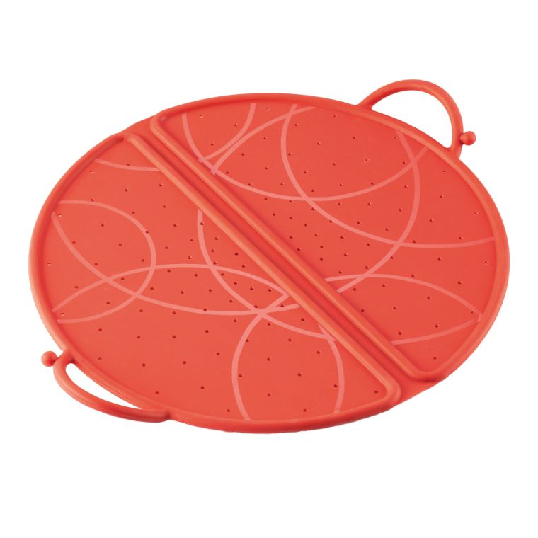 Eco Collapsible Splatter Shield (Beige) - Handy Gourmet