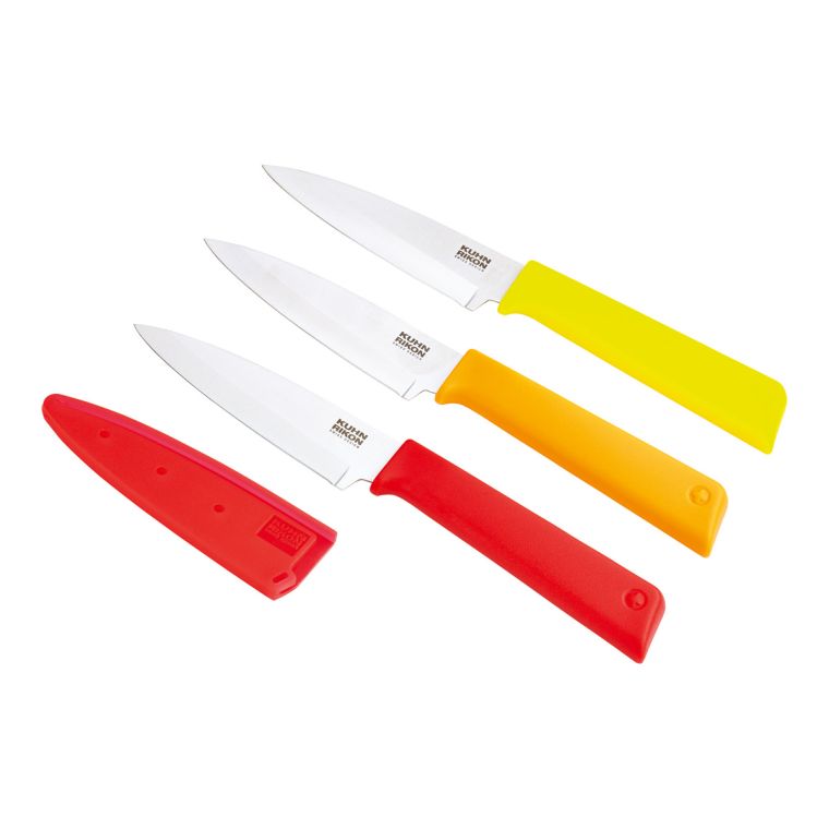 Colored Paring Knives - Set of 3