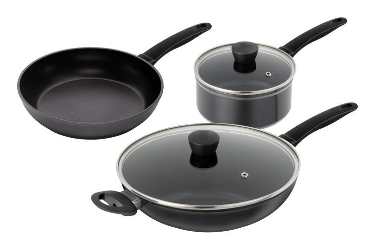 Easy Induction 5pc Set (Frying pan/Sauce pan/Sauté pan)