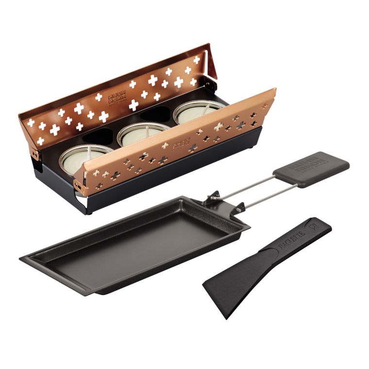 Raclette pans and accessories from Switzerland